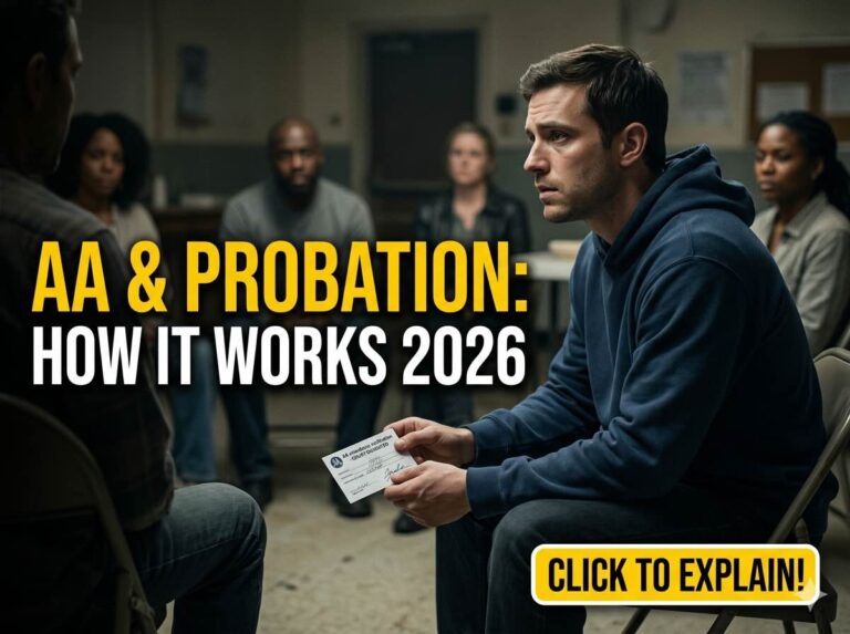 AA Meetings on Probation