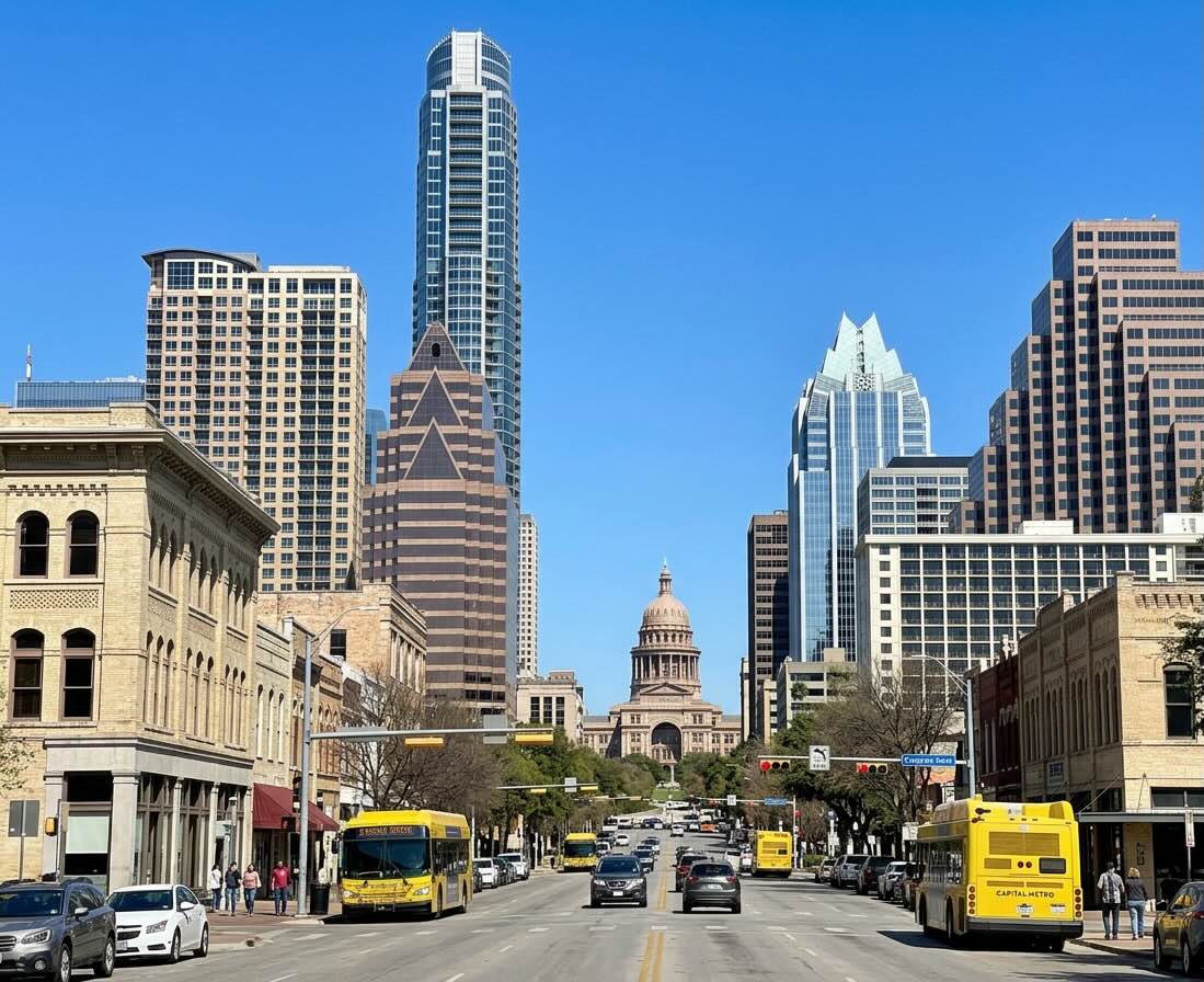 Austin, TX street scene