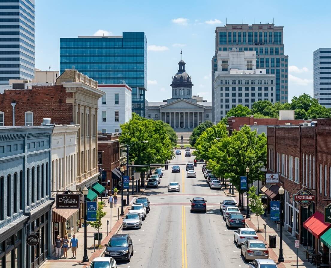 South Carolina street scene
