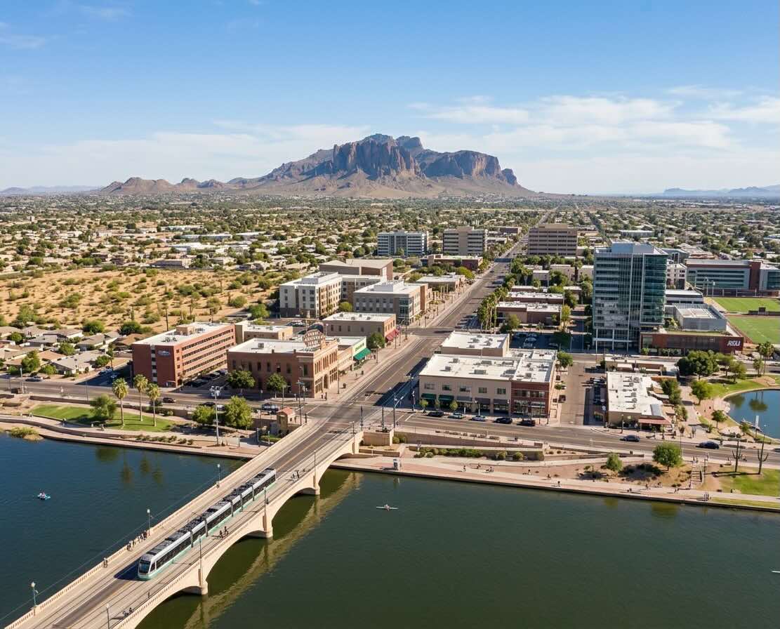 Tempe, AZ street scene