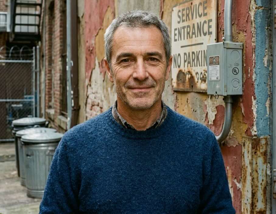 A thoughtful and open individual representing intellectual curiosity in recovery