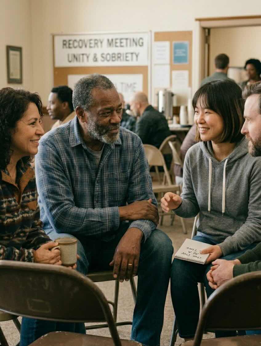Exploring different types of AA meetings