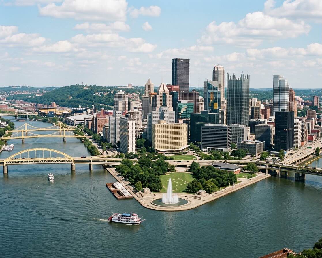 Pittsburgh, PA neighborhood street